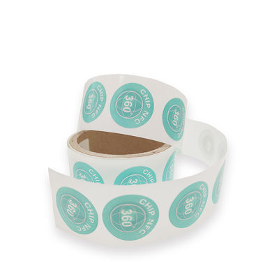 Kolorowe drukowanie Tagi RFID NFC Etykieta tagu NFC Materiał PET / PVC