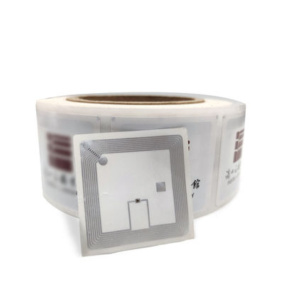 Dostosuj tag RFID HF 50 mm * 50 mm ISO15693 13,56 MHz Tag biblioteki RFID