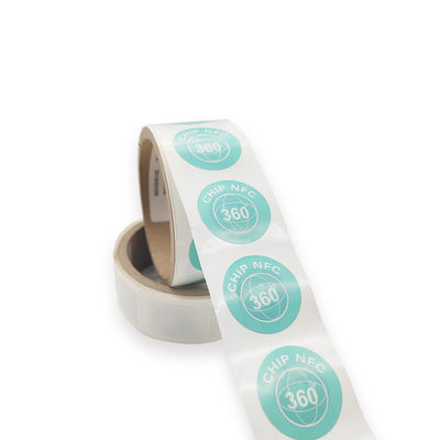 Kolorowe drukowanie Tagi RFID NFC Etykieta tagu NFC Materiał PET / PVC
