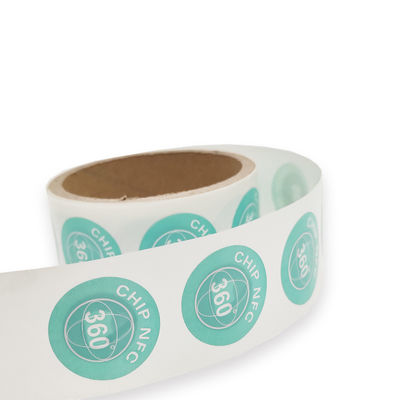 Kolorowe drukowanie Tagi RFID NFC Etykieta tagu NFC Materiał PET / PVC