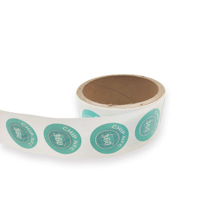Kolorowe drukowanie Tagi RFID NFC Etykieta tagu NFC Materiał PET / PVC
