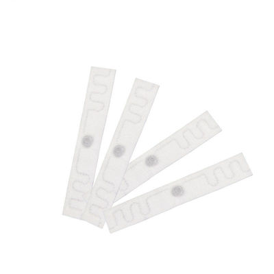 Tkanina RFID Uhf Tag do prania 20 * 86 mm Tagi RFID, które można prać w pralce