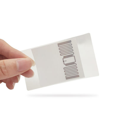 Etykieta detaliczna R6 Chip RFID 80X45mm do zarządzania zużyciem
