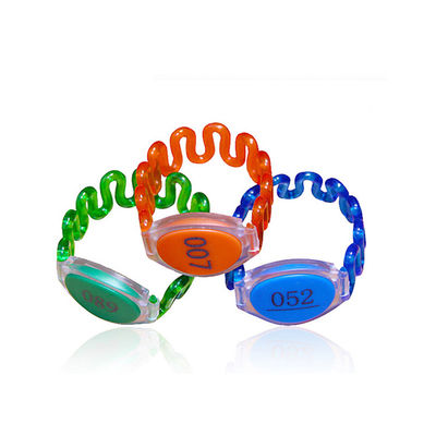 Abs RFID Nadgarstek Etykieta 125 KHZ Chipy z 100 000 cykli programowania