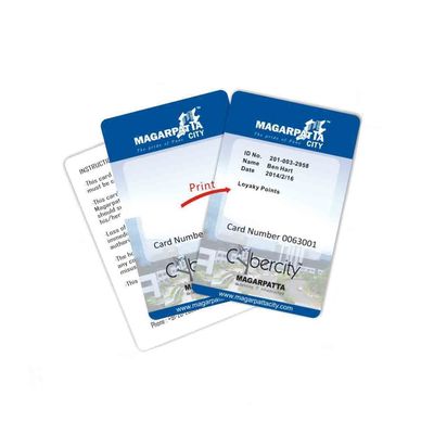 Inteligentna karta IC ISO14443A 58 mm × 89,6 mm 100 000 razy wielokrotnego zapisu
