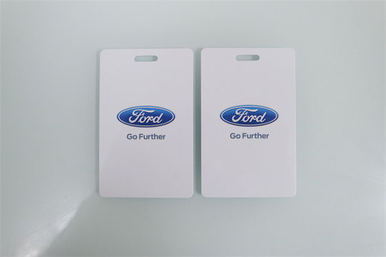85,5 * 54 * 0,84 mm Karta RFID M1 13,56 MHZ PVC Materiał opakowaniowy