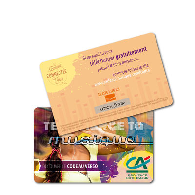144-bajtowa karta NFC RFID Karta 215 NFC 100000 cykli odczytu / zapisu