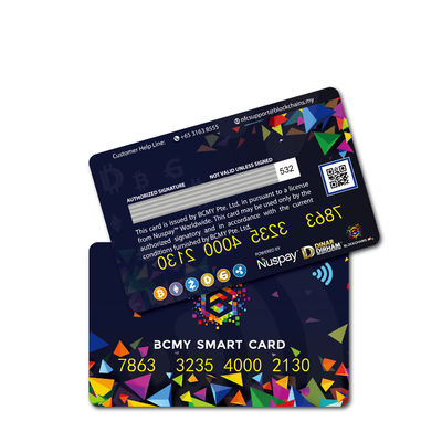 Karta RFID CR80 216 NFC 13,56 MHz 1-10 cm Odległość odczytu