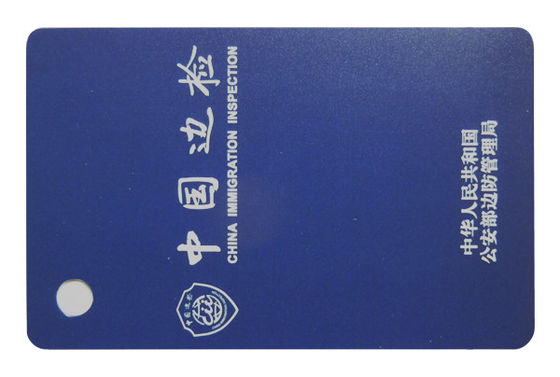 Drukowanie karty RFID UHF 130X40mm Odczyt z dużej odległości 860 ~ 960MHz