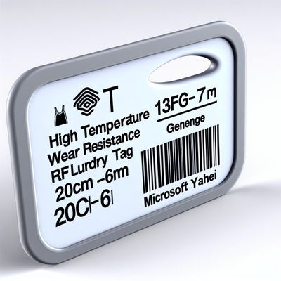 High Temp RFID Laundry Tag YURI-601 Silicone 55x12x2.2mm