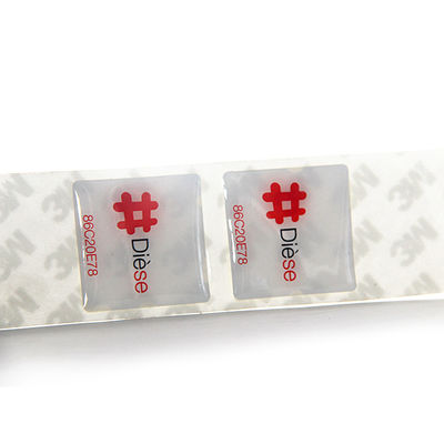 Niestandardowy nadruk PVC Resin Rfid Epoxy Tag 13,56 MHz Wodoodporny