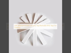 UHF Wodoodporny znacznik RFID do prania Zmywalne znaczniki RFID do odzieży