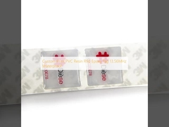 Niestandardowy nadruk PVC Resin Rfid Epoxy Tag 13,56 MHz Wodoodporny