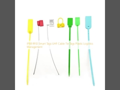 Inteligentne tagi RFID IP68 UHF Etykiety do opasek kablowych Zarządzanie logistyką tworzyw sztucznych