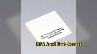 Karta NFC RFID 13,56 MHz, odległość odczytu 1–10 cm